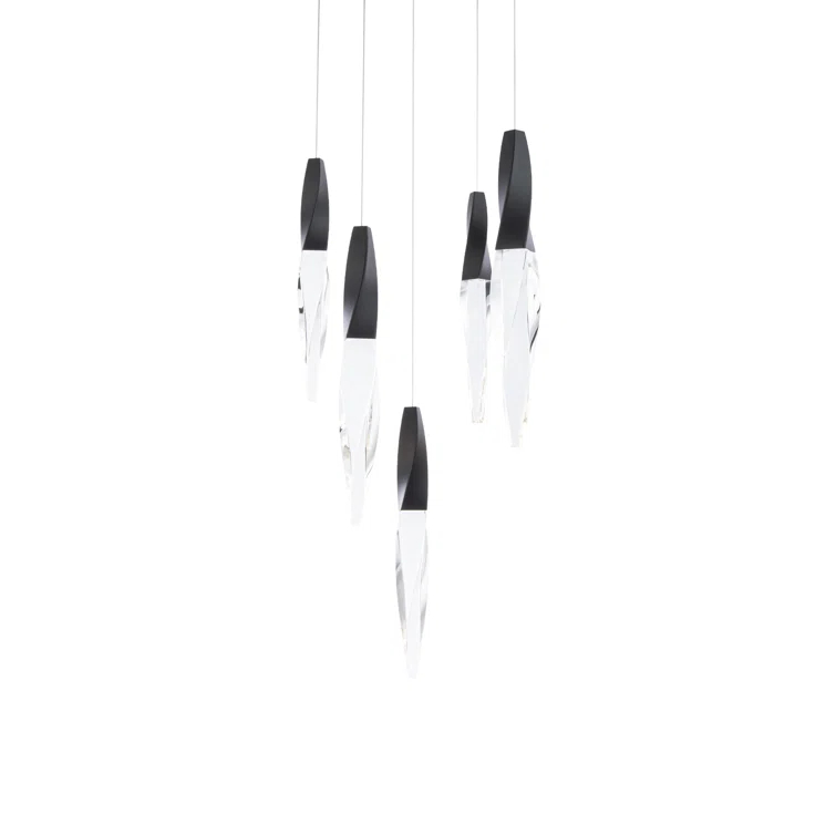Schonbek Beyond Kindjal 5 - Light LED Unique/Statement Pendant