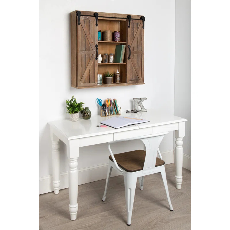 Enora Solid Wood Accent Cabinet