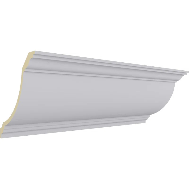 Ekena Millwork 11 7/8"H x 11 7/8"P x 16 5/8"F x 94 1/2"L Claremont Crown Moulding