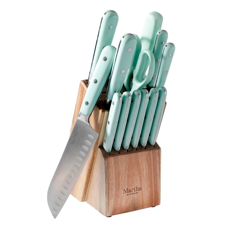 Martha Stewart 14 Piece Knife Block Set