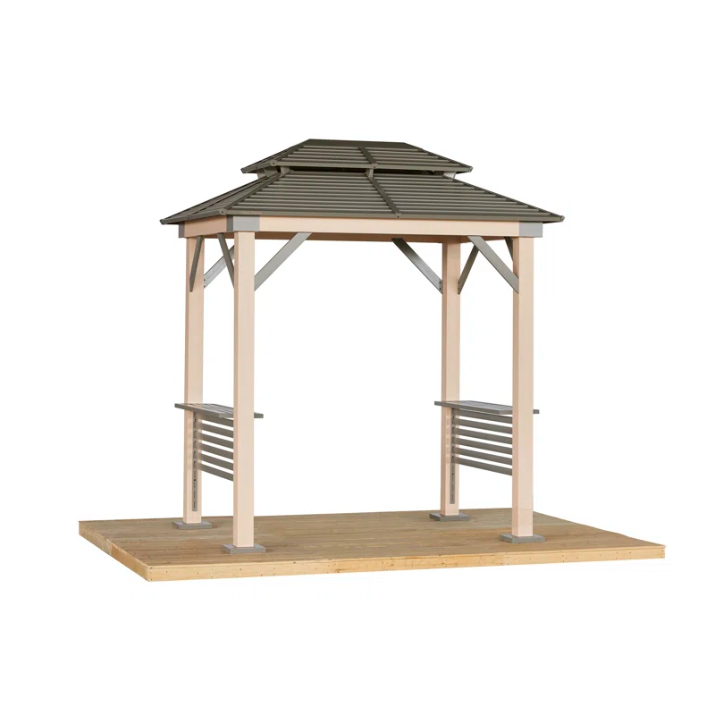 Sojag Tommy Bahama Cove 6 ft. x 8 ft. Grill Gazebo