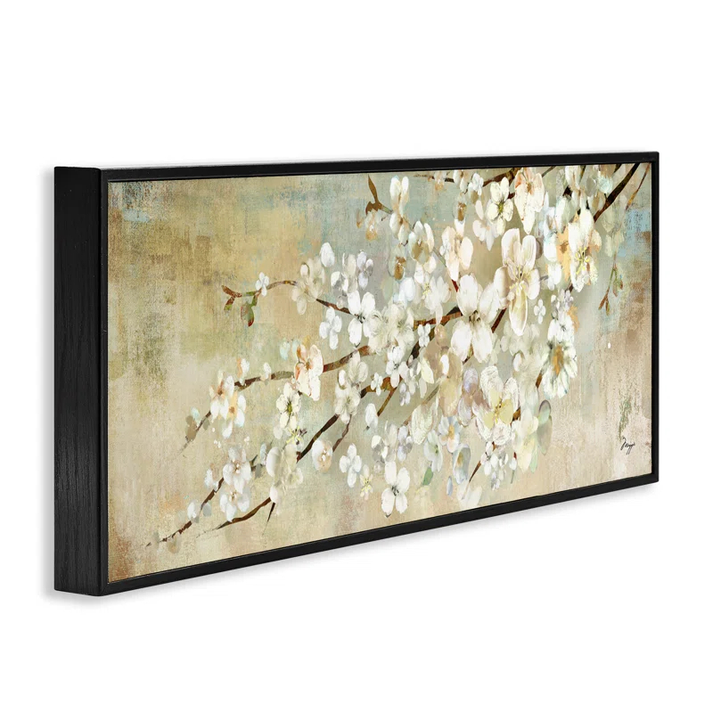 Stupell Industries Blooming Flower Tree Branch Painting Giclee Art by Main Line Studio