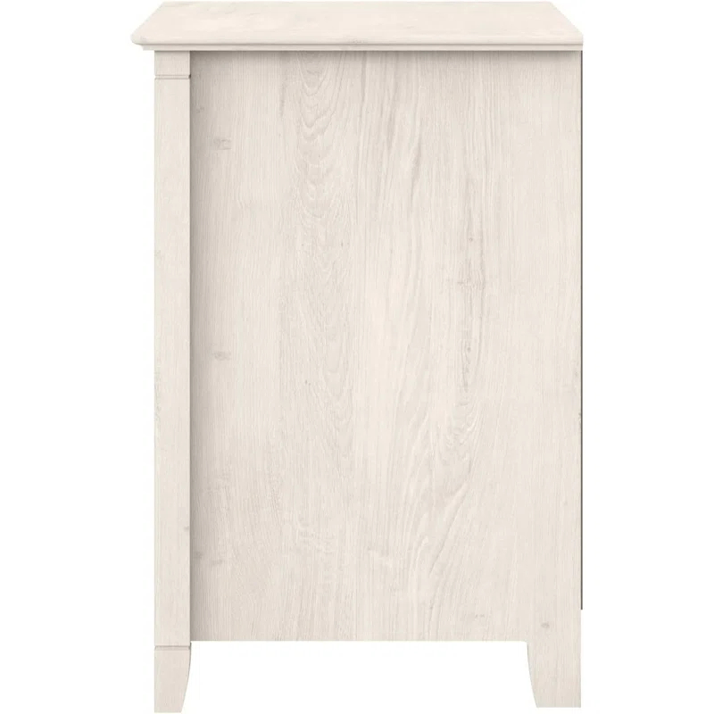 Inbox Zero 2 Drawer Lateral File Cabinet In Linen White Oak | Document Storage For Home Office | Accent Chest With Drawers