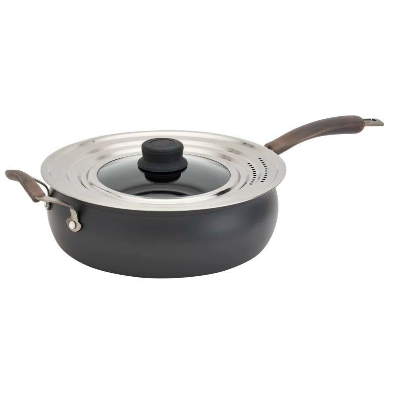 Denmark Denmark Tools for Cooks 12 in Stainless Steel Glass Universal Lid Cover