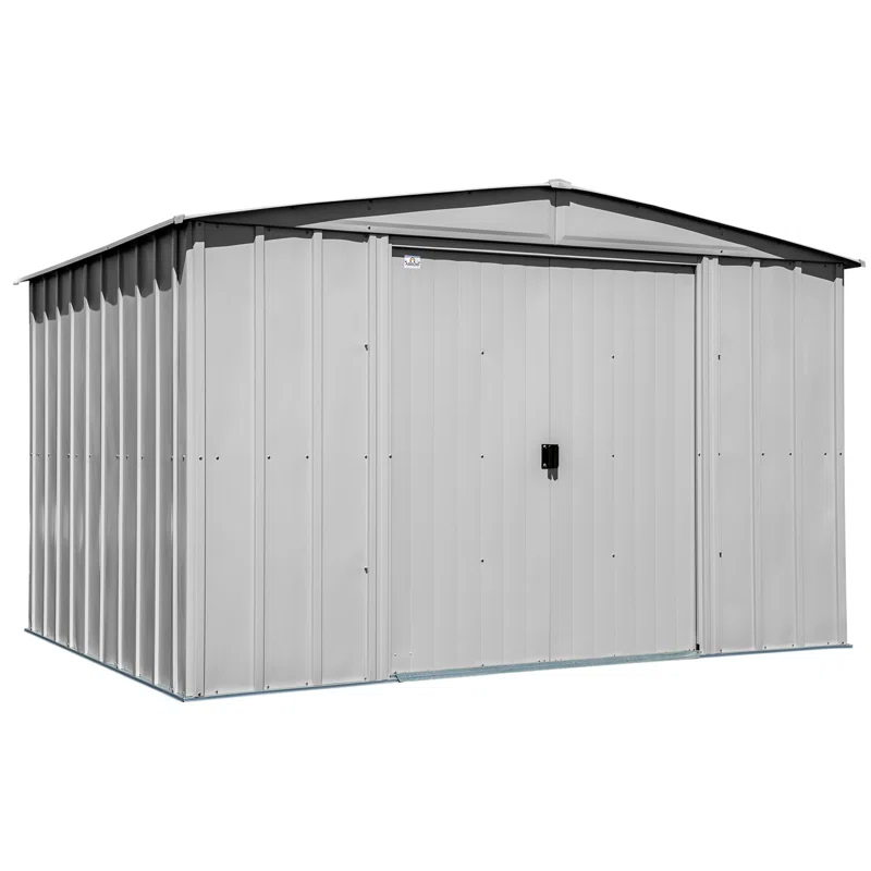 Arrow 10 ft. W x 8 ft. D Metal Storage Shed
