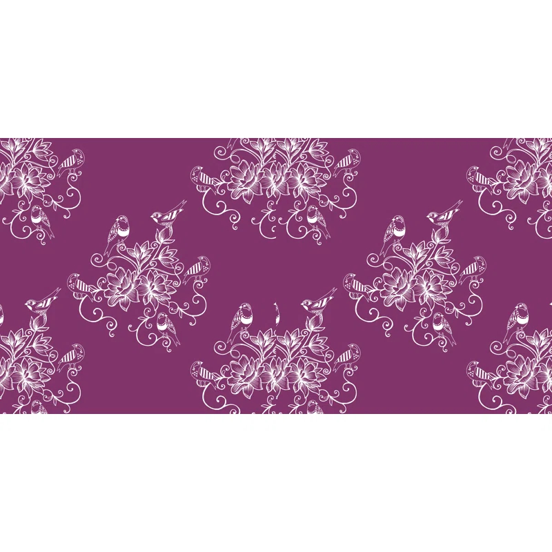 e by design Botanical Blooms Floral Indoor/Outdoor Reversible Throw Pillow
