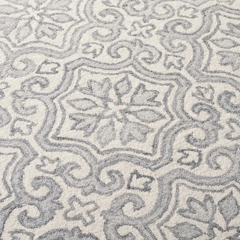 Lauren Ralph Lauren Lauren Ralph Lauren Hand Tufted Wool & Cotton Damask Rug