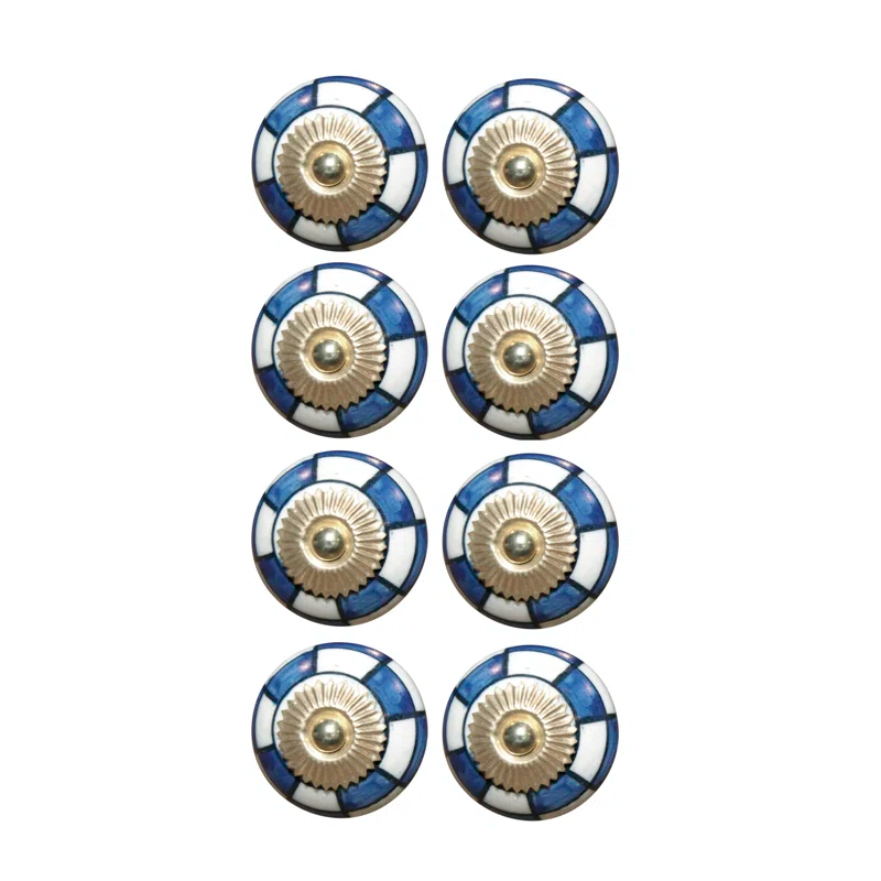 Bungalow Rose Colaluca 1 1/2" Diameter Mushroom Knob (Set of 8)
