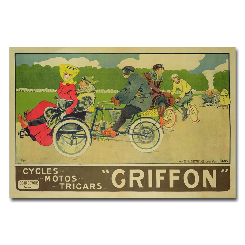 " Griffon Cycles Motors & Tricars " by Walter Thor