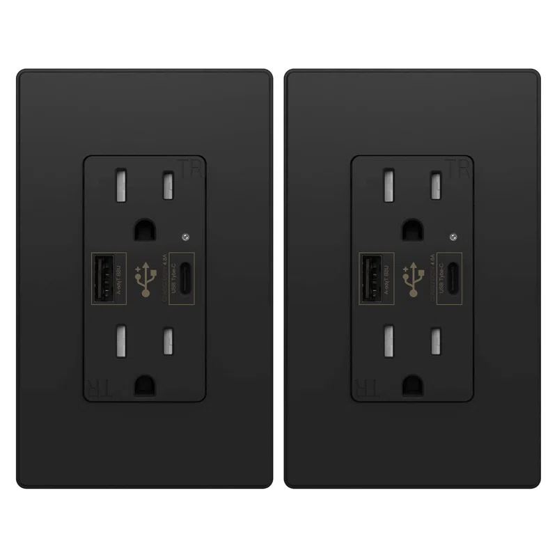 15 Tamper Resistant Duplex Outlet