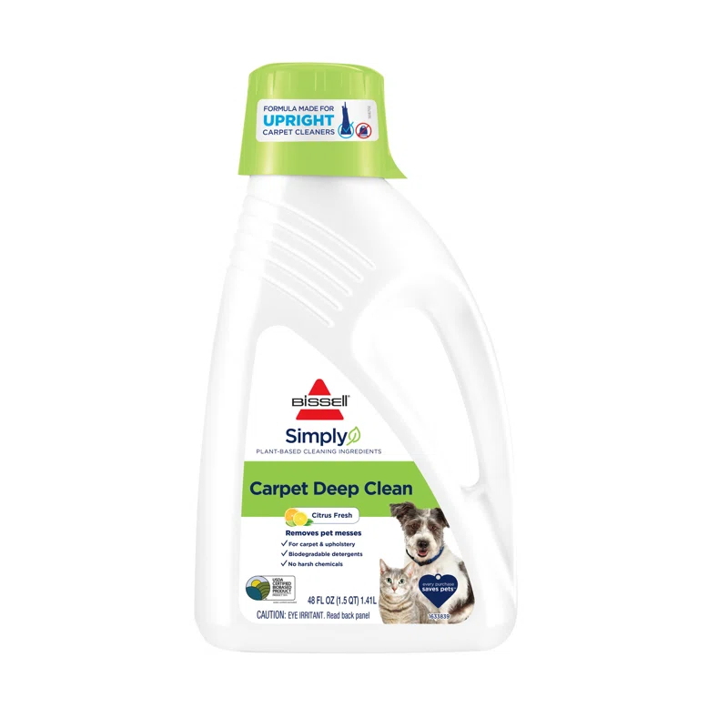 BISSELL BISSELL Simply Carpet Deep Clean Pet For Upright Carpet Cleaners 48 oz