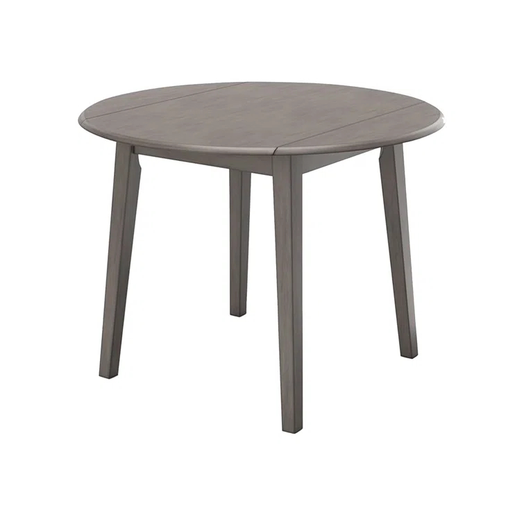 Benjara Ora Extendable Round Dining Table