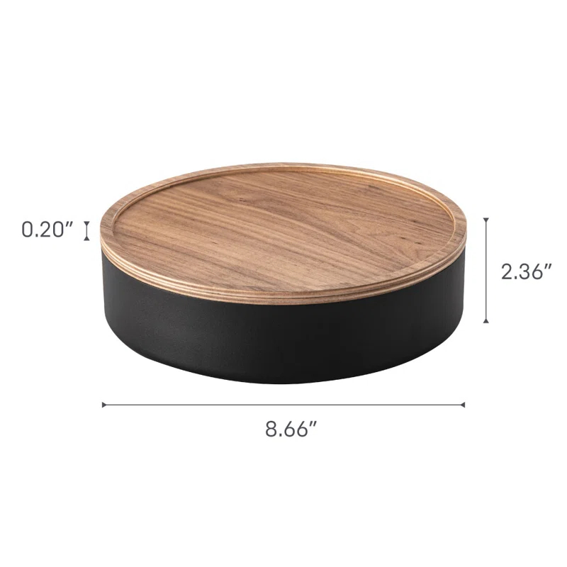 Yamazaki Home Rin Metal Storage Bin