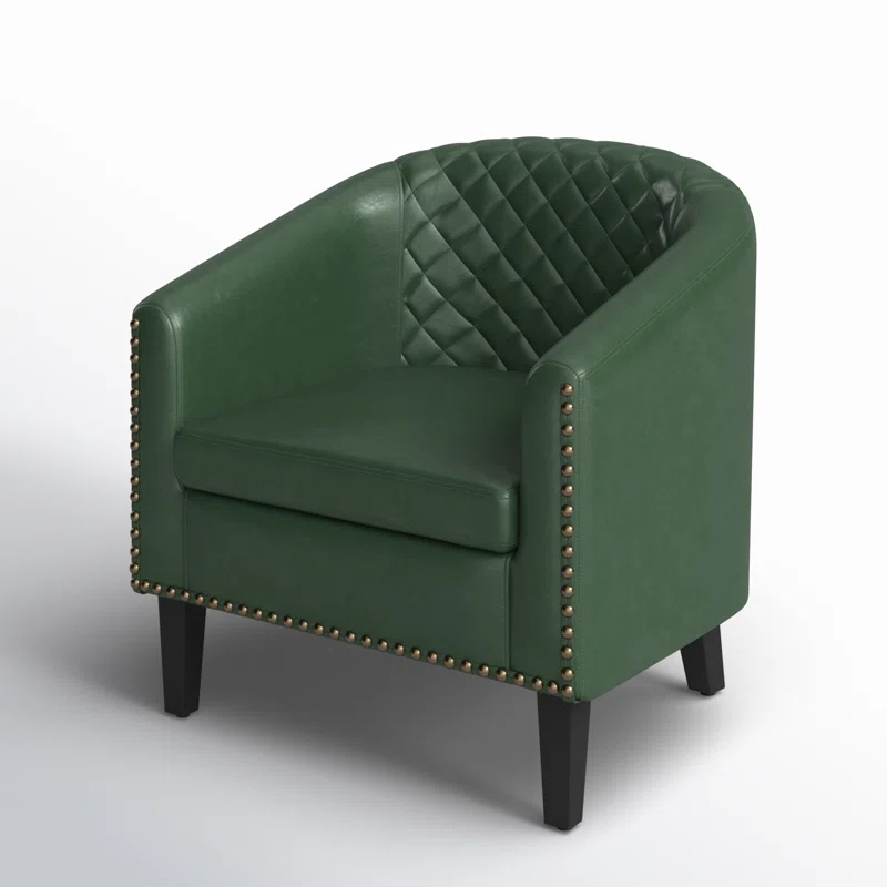 Boney 29 " Wide Tufted Barrel Chair