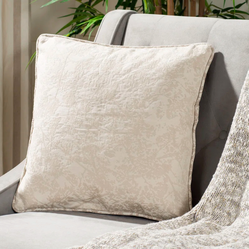 Safavieh Simona Floral Cotton Reversible Throw Pillow