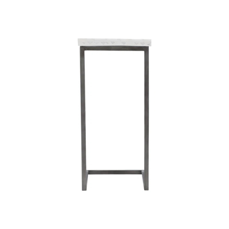 Sausalito Rectangular Concrete Outdoor Side Table
