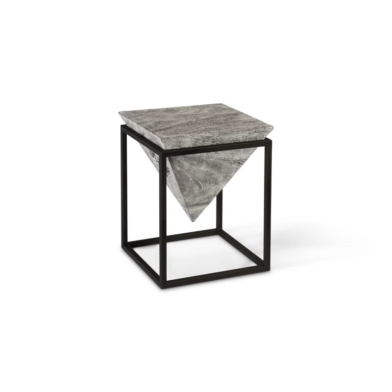Inverted Pyramid Side Table