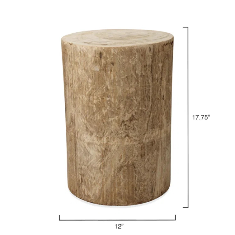 Jamie Young Company Agave Solid Wood End Table