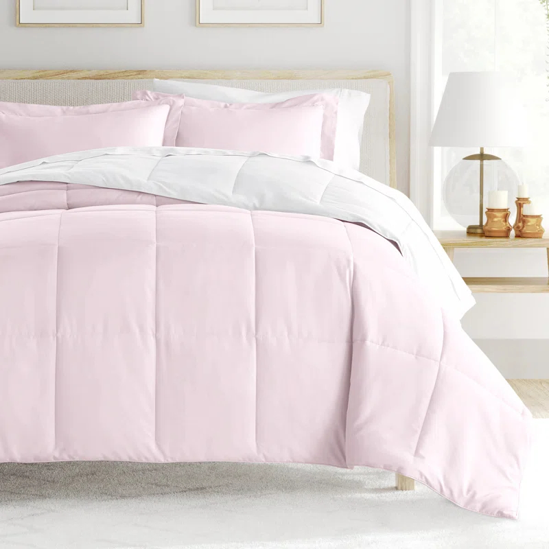 Becky Cameron Reversible Down-Alternative Comforter Bedding Set