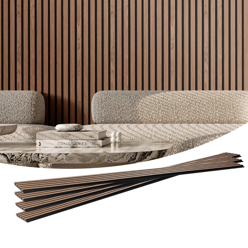 VEVOR Wood Slat Acoustic Panels for Modern Wall Decor