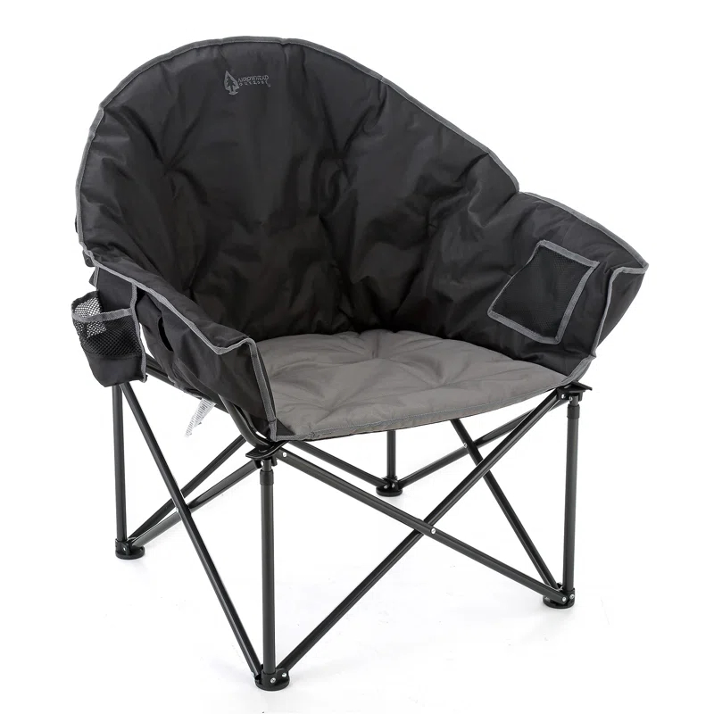 Folding Camping Chair with Cushions