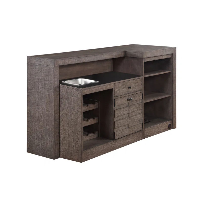 ECI Furniture Solid Wood Home Bar