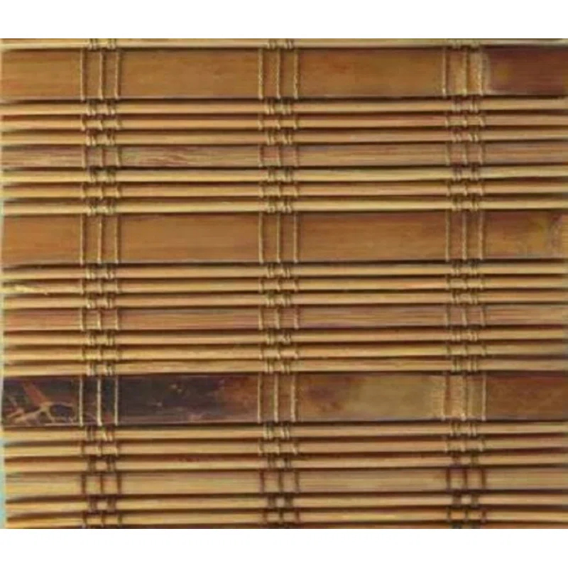 Arlo Blinds Dali Native Sheer Bamboo Roman Shades