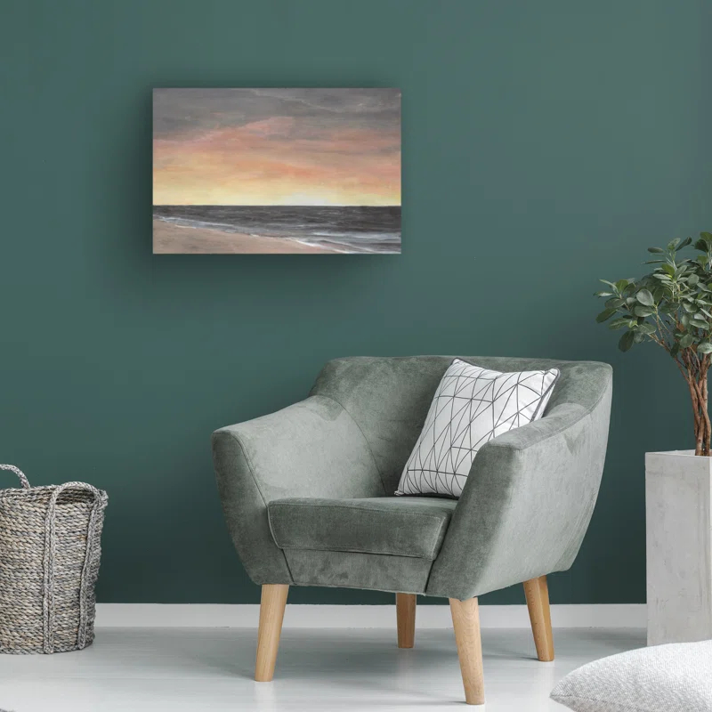 Trademark Fine Art Modern & Contemporary " Sunset Beach II "