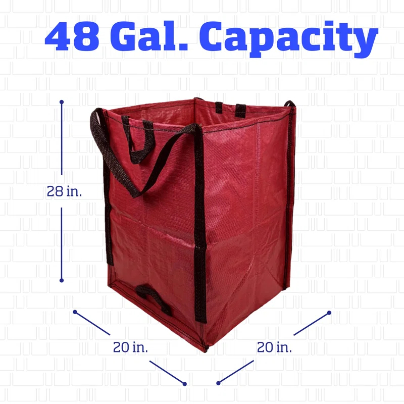 DuraSack DuraSack Home and Yard Bag, Heavy Duty, 20"L x 20"W x 28"H