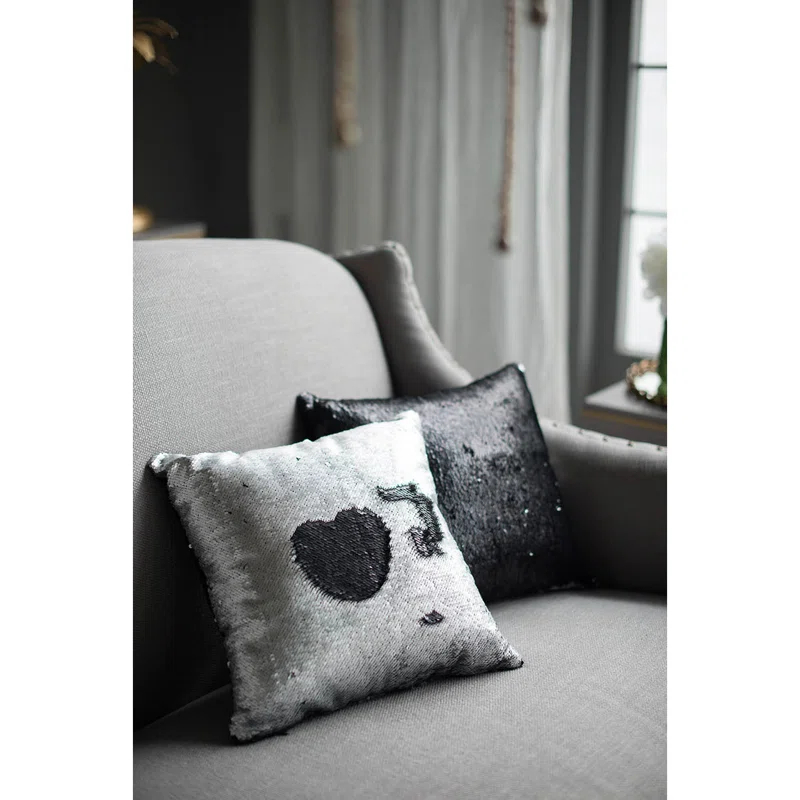 A&B Home Reversible Throw Pillow (Set of 2)