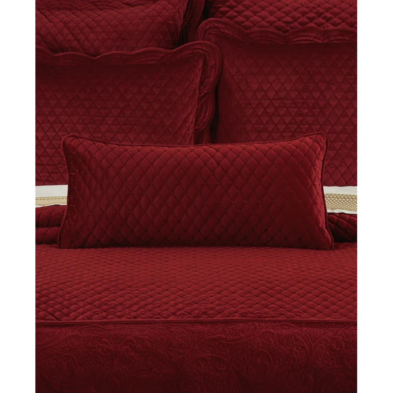 Monica Quilted Decorative Throw Pillow