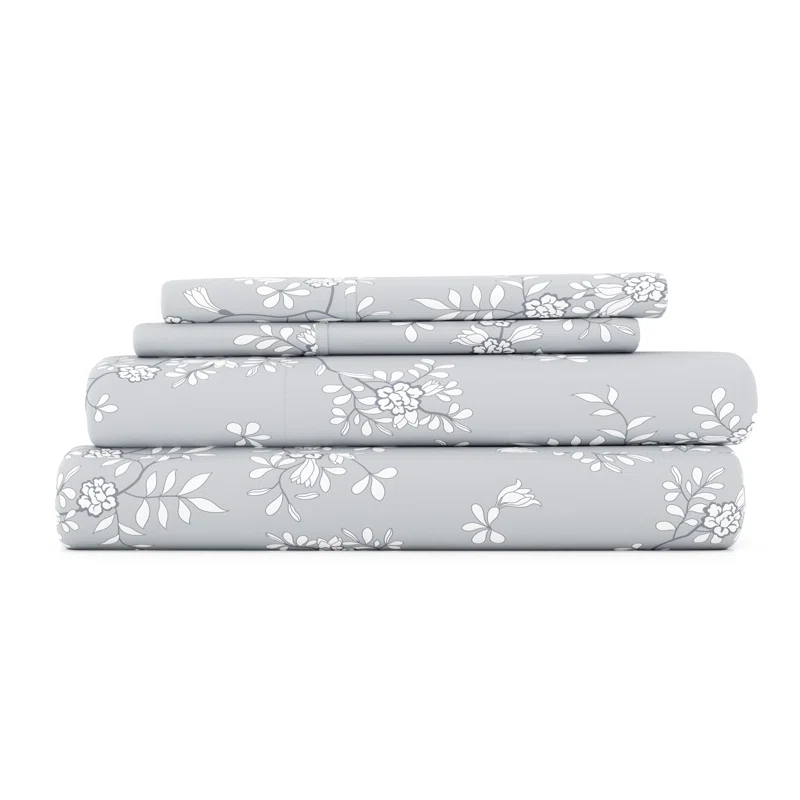 Becky Cameron Floral Vine Pattern Sheet Set & Reviews | Wayfair