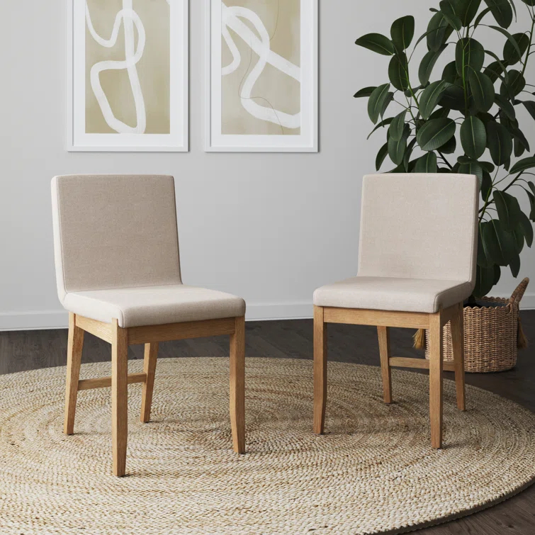 Nathan James Gracie 19'' H Upholstered Side Chair