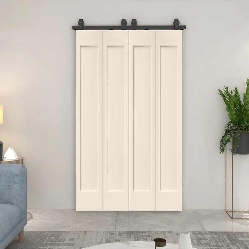 Calhome 72'' x 80'' Hollow Paneled Painted