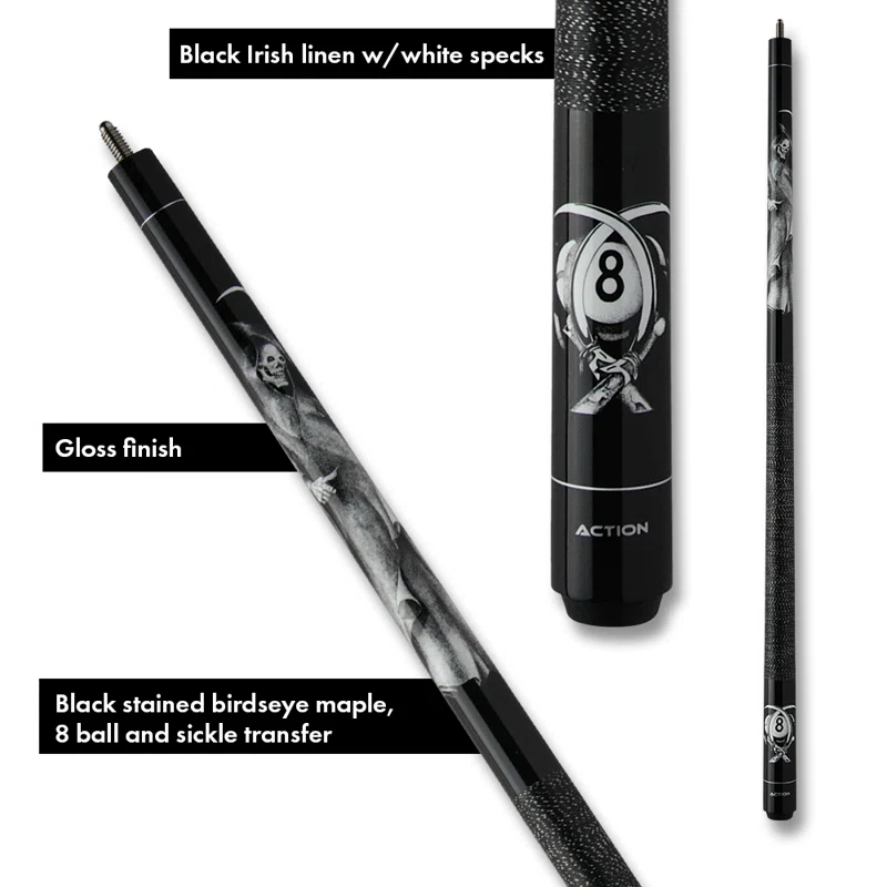 Action Action Wood Pool Cues