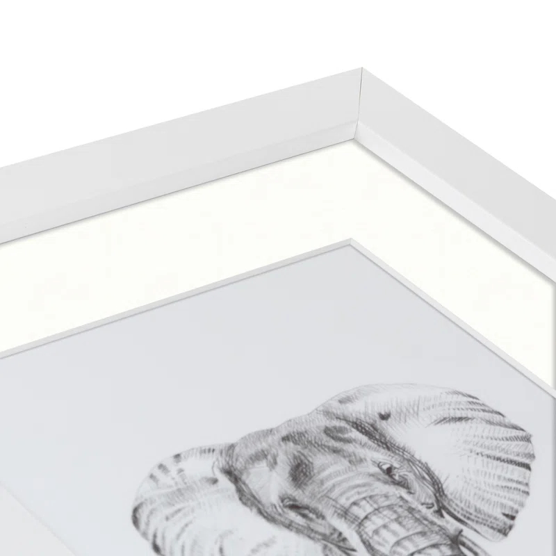 ArtToFrames Wood Matte Picture Frame with Mat