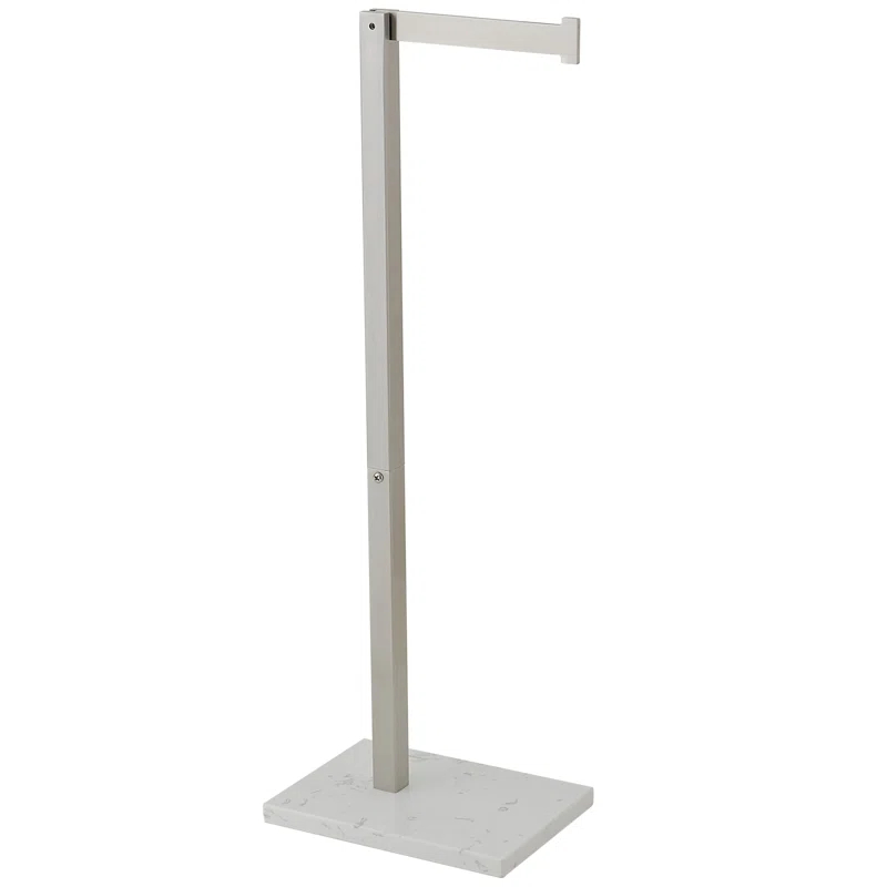 Free Standing Toilet Paper Holder with Weighted Base
