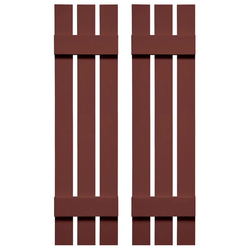Builders Edge 12'' Board & Batten Shutters