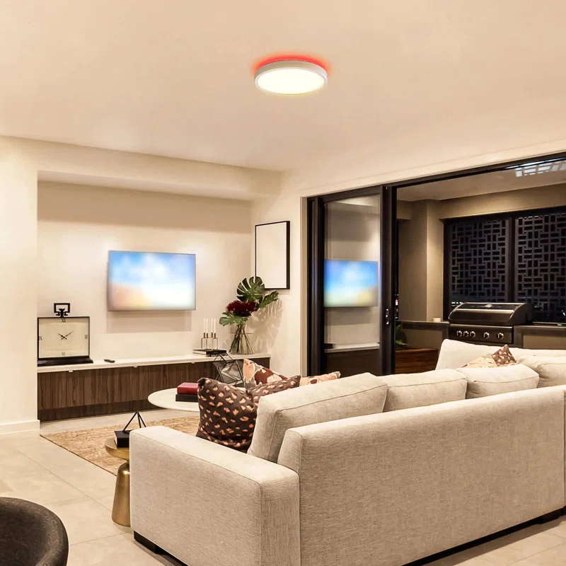 Koda KODA Slim 12" LED Ceiling Light with Mood Light