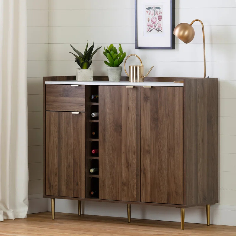 South Shore Hype Buffet with Wine Storage
