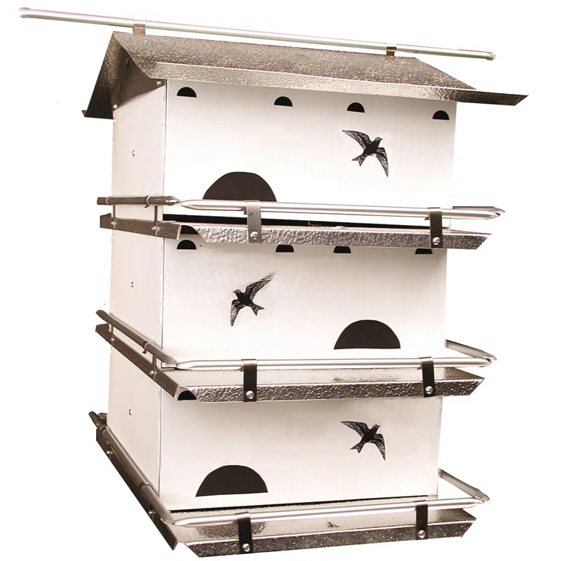 Birds Choice Purple Martin House Watersedge Suites 3 Floor 6 Room Assembled