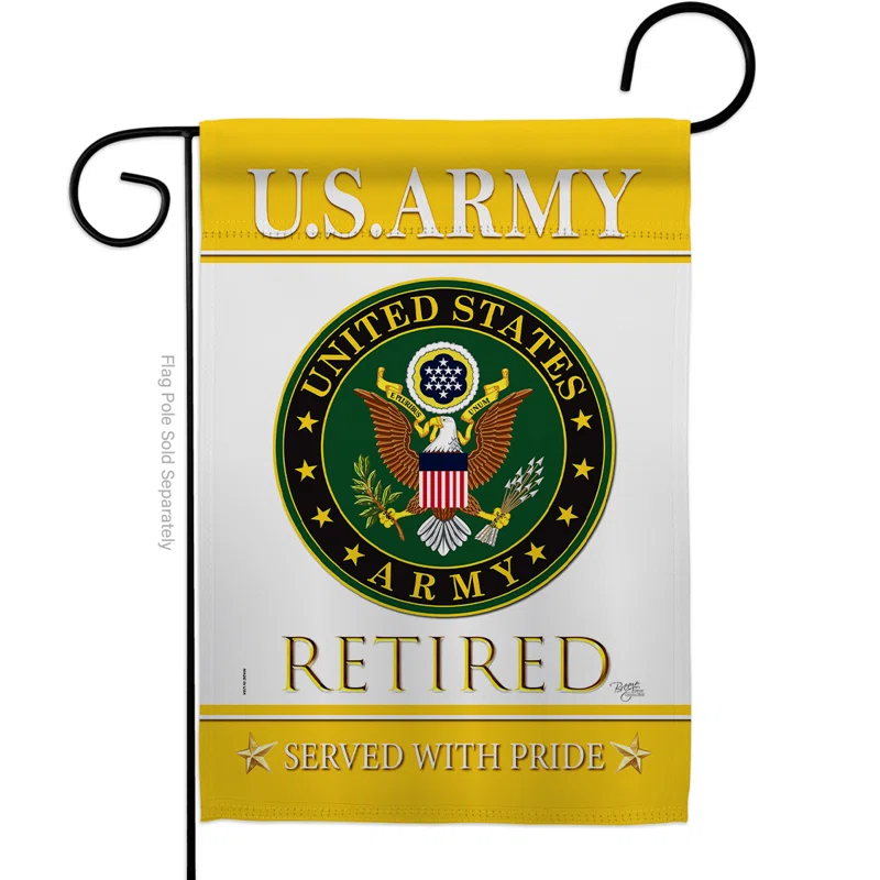 Breeze Decor Double Sided 18.5'' H x 13'' W Polyester Garden Flag