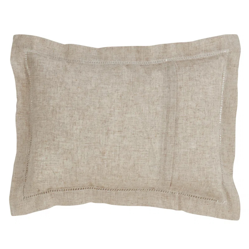 Saro Toscana Collection Linen Throw Pillow