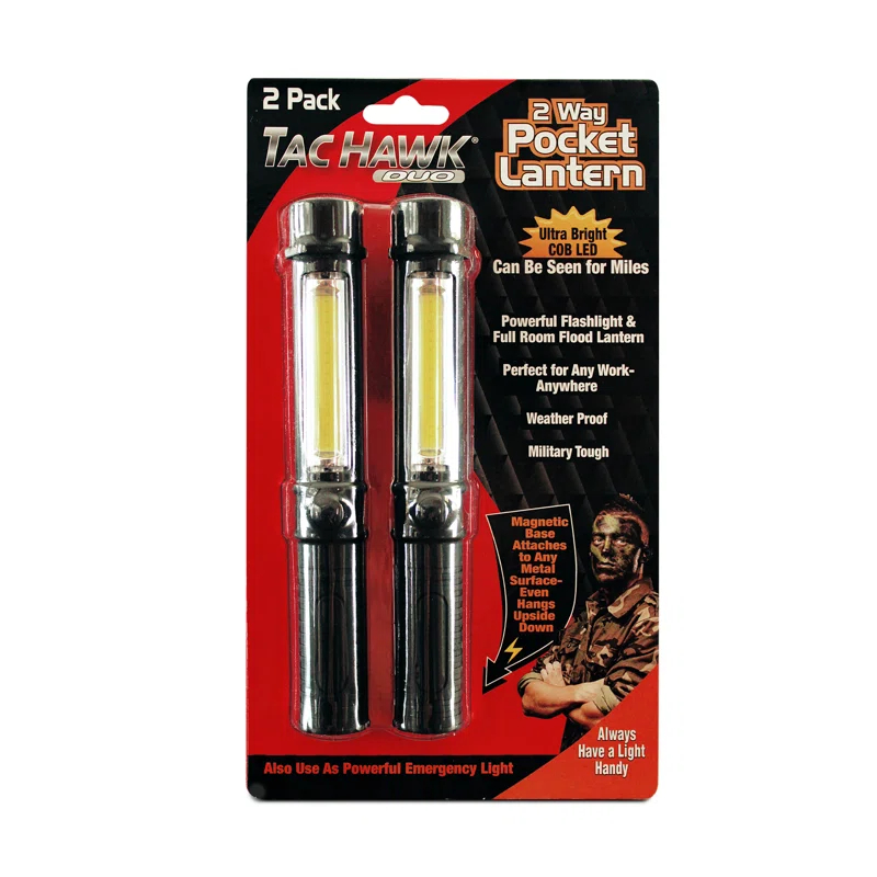 American Direct 10'' Battery Powered Integrated LED Flashlight