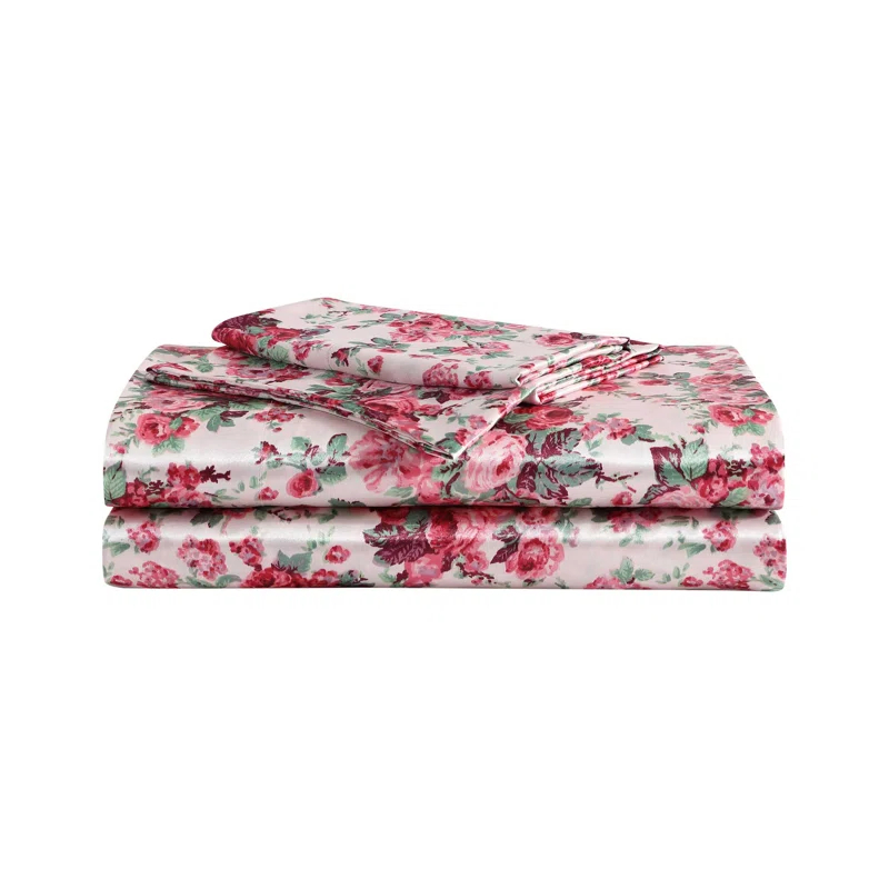 Betsey Johnson Betsey Johnson Soft Satin Sheet Sets
