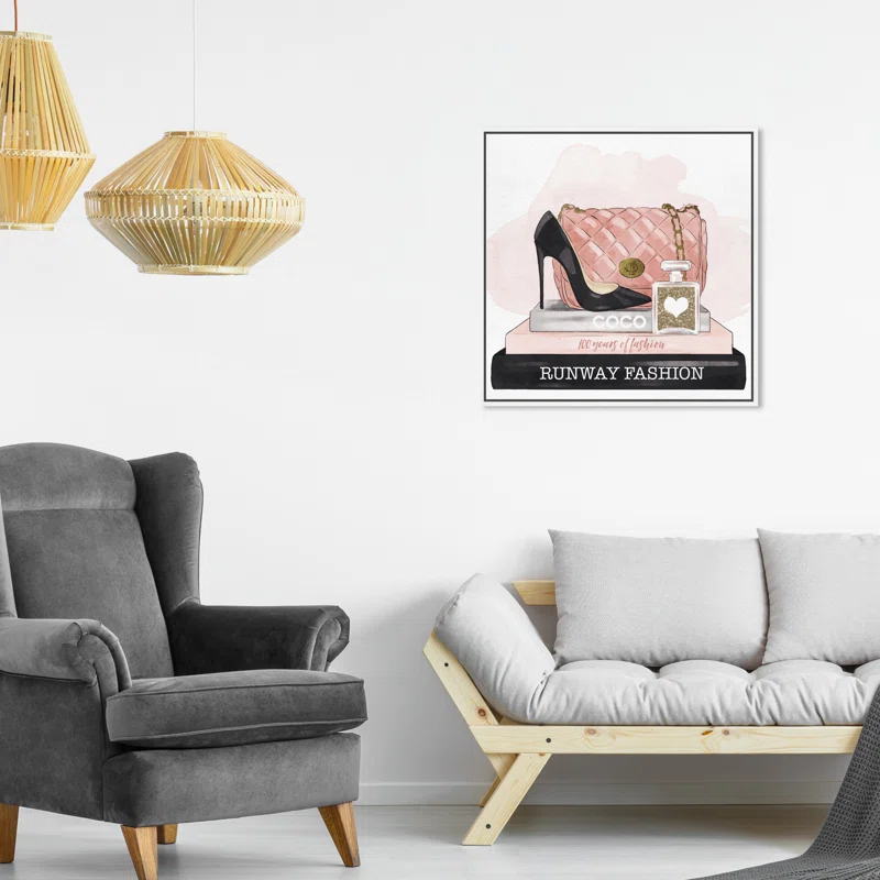 Oliver Gal Prints " Fashion And Glam Accessories And Books Books "