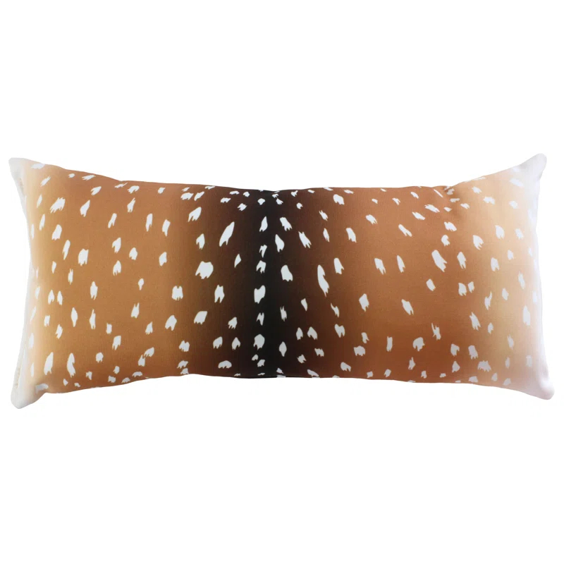 College Covers Animal Print Reversible Throw Pillow