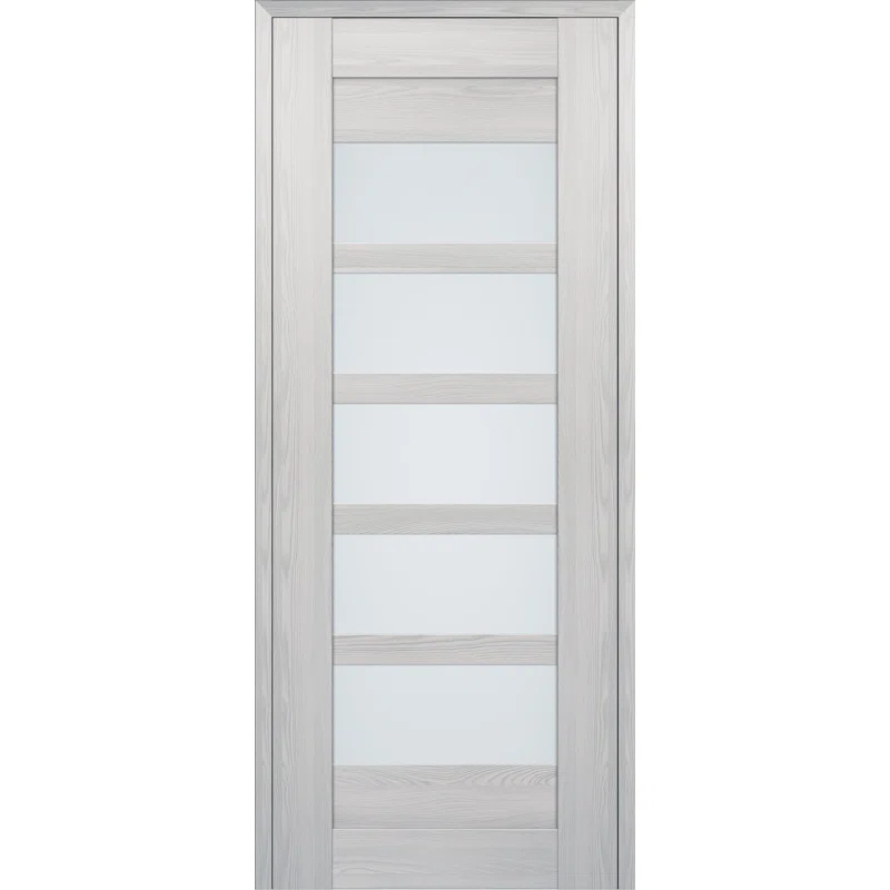 Belldinni Avon 07-07 Panelled Manufactured Wood and Glass Interior Door Slab