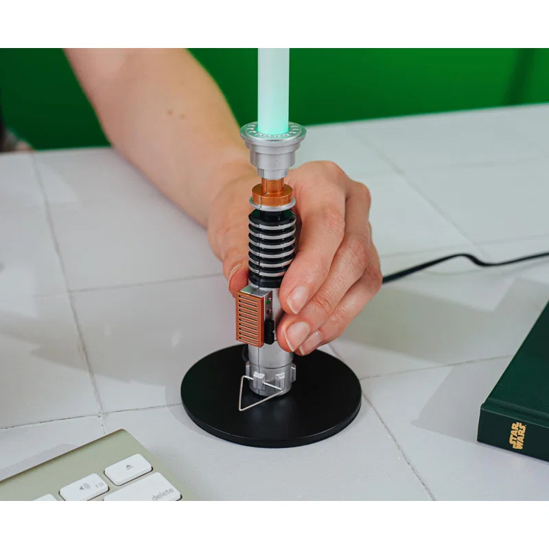 Ukonic Star Wars Luke Skywalker Mini Lightsaber Lamp 3.15â€ x 3.15â€