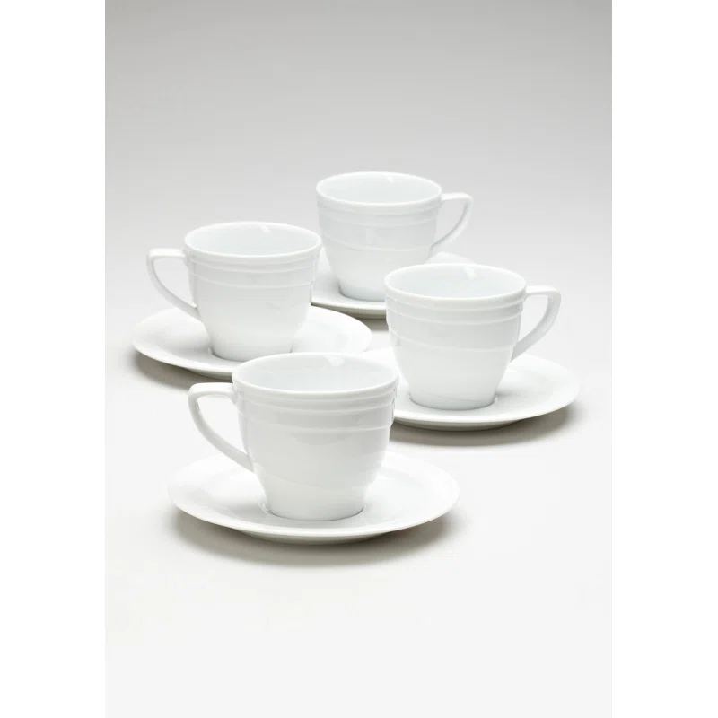 Elan tea cup and saucers (Set of 4)